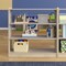 Flash Furniture Bright Beginnings Commercial 3 Shelf Wooden Classroom Open Storage Unit, Natural MK-KE23971-GG - alternate 5